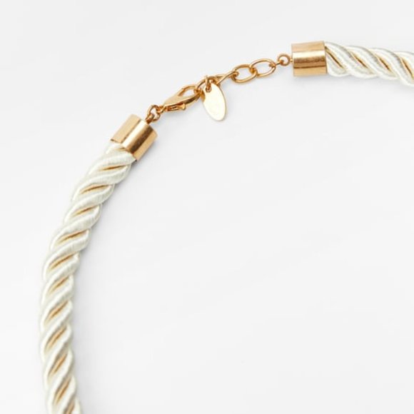 ZARA NEW WOMAN SS23 GOLDEN SEA STAR ROPE SUMMER BEACH‎ NECKLACE - Picture 4 of 4